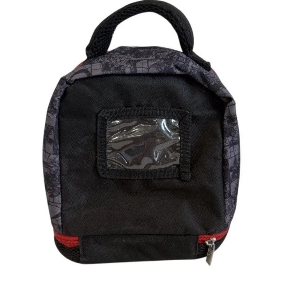 Kids Marvel Avengers Lunch Box Insulated Bag Dual Compartment Spiderman Iron Man